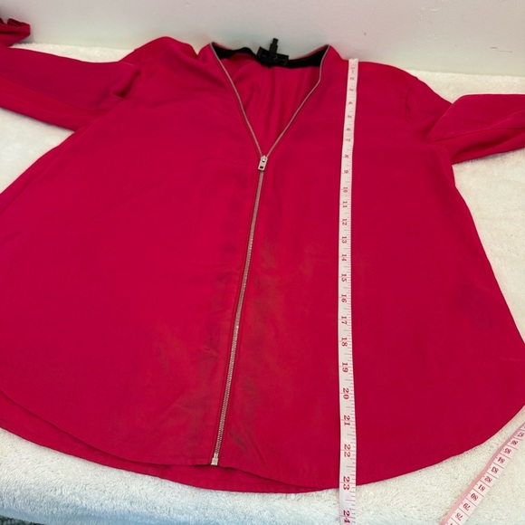 RAG & BONES: Vanessa Zip Front Blouse size XS - Picture 9 of 9